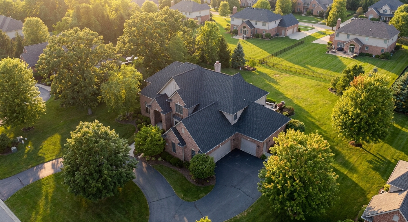 Oakland County home with new roof by Salty Dawgz Roofing